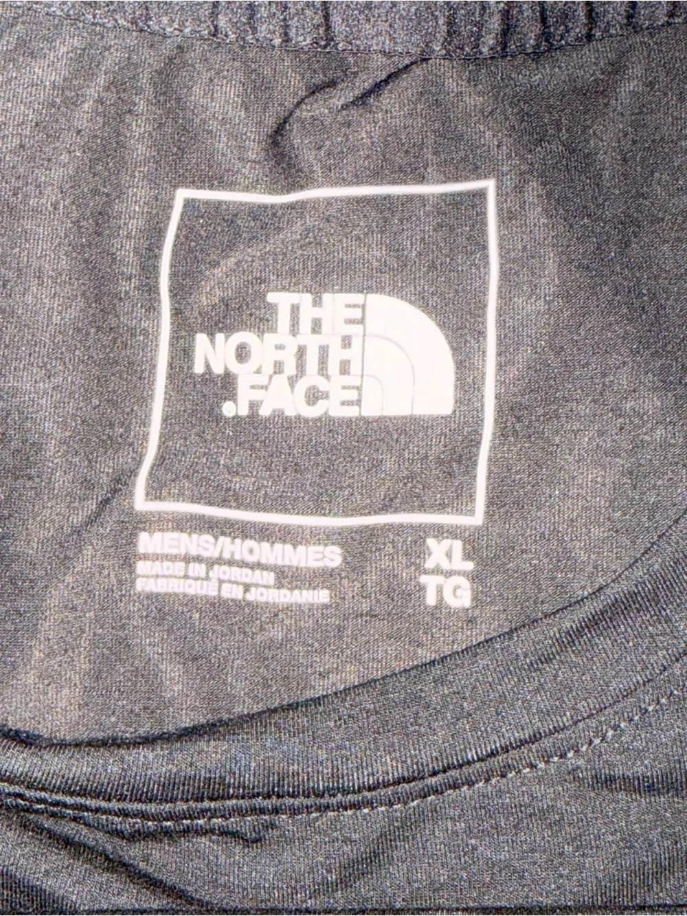 The North Face Men’s XL Black Logo Crew Neck T-Shirt Mesh Wicking Base Layer EUC
